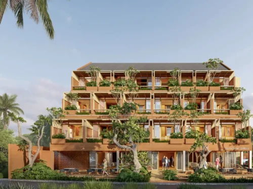 Exclusieve suites met uitzicht op de oceaan aan Balangan Beach