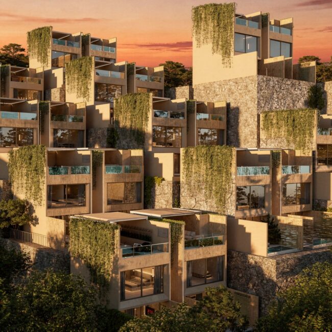 3 Minuten van het Mandalika Circuit | Luxe Verticale Residenties in Lombok