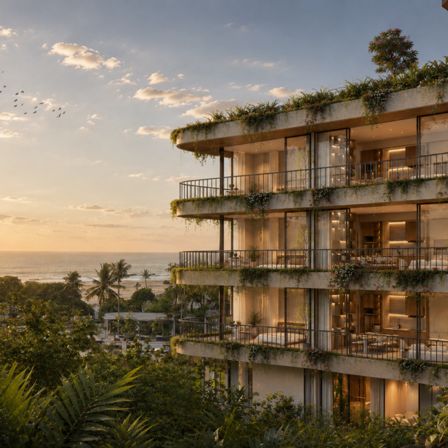 Strand Residenties | 1 Minuut Lopen van Seseh Beach, Bali